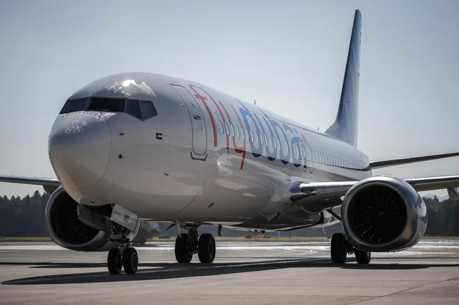 Flydubai je novi prevoznik pri nas. FOTO: Uroš Hočevar/Delo
