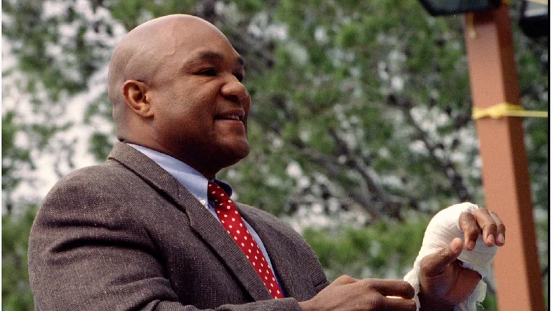 Fotografija: George Foreman je vsekakor eden od najboljših težkokategornikov v zgodovini boksa. FOTO: Neal C. Lauron/Reuters