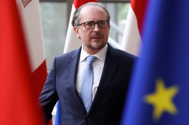 Novi avstrijski kancler Alexander Schallenberg FOTO: Yves Herman/Reuters
