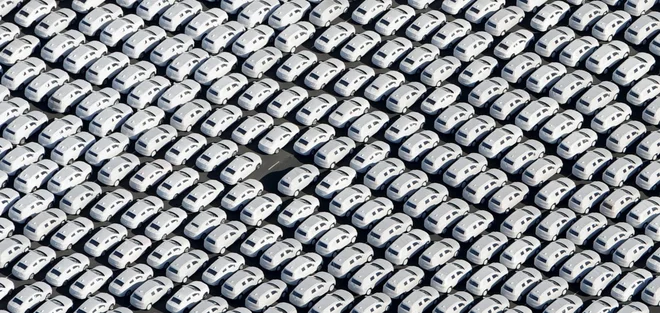 September je bil za avtomobilsko prodajo v EU zelo slab.
FOTO: Ingo Wagner/AFP
