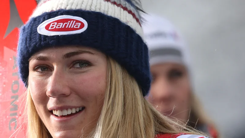 Fotografija: Mikaela Shiffrin se je z Aleksandrovo pomočjo še izboljšala. FOTO: Tomi Lombar/Delo
