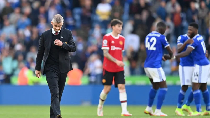 Fotografija: Na klopi Manchester Uniteda je Ole Gunnar Solskjaer preživel že več napetih trenutkov. Bo »preživel« tudi tokrat? FOTO: Paul Ellis/AFP
