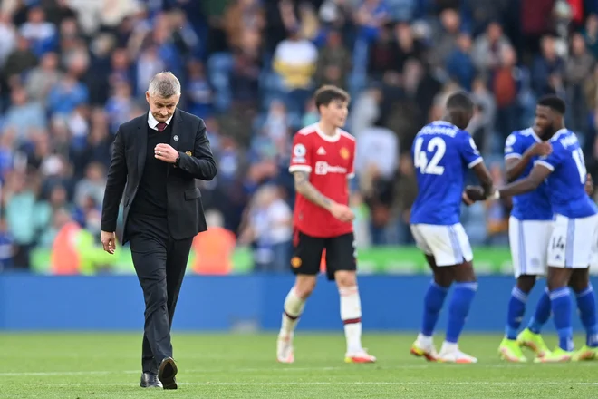 Na klopi Manchester Uniteda je Ole Gunnar Solskjaer preživel že več napetih trenutkov. Bo &raquo;preživel&laquo; tudi tokrat?&nbsp;FOTO: Paul Ellis/AFP
