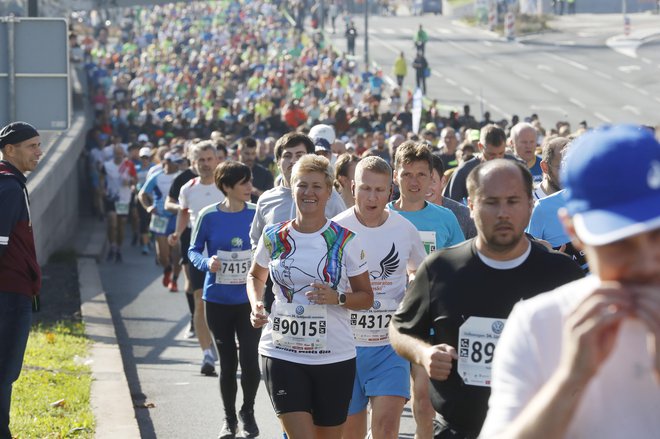 Zagotovo bodite med maratonskim tekom sproščeni. FOTO: Leon Vidic/Delo
