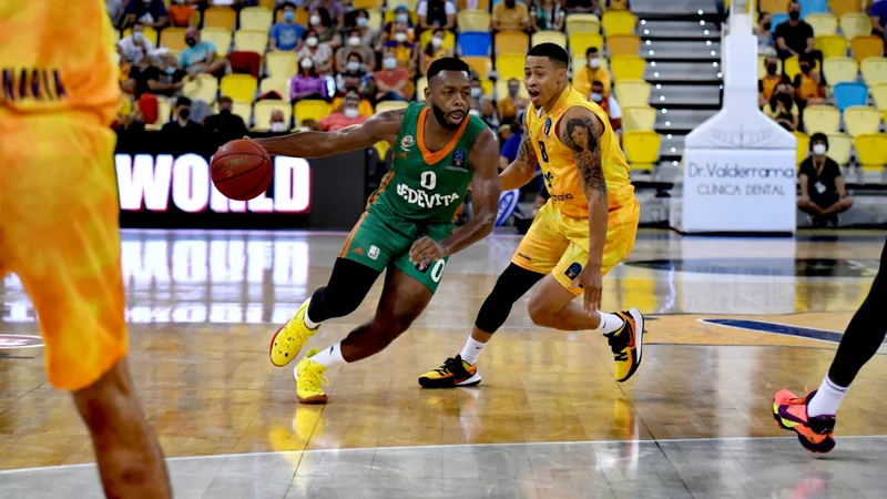Fotografija: Jacob Pullen je zablestel na Kanarskih otokih. FOTO: Cedevita Olimpija