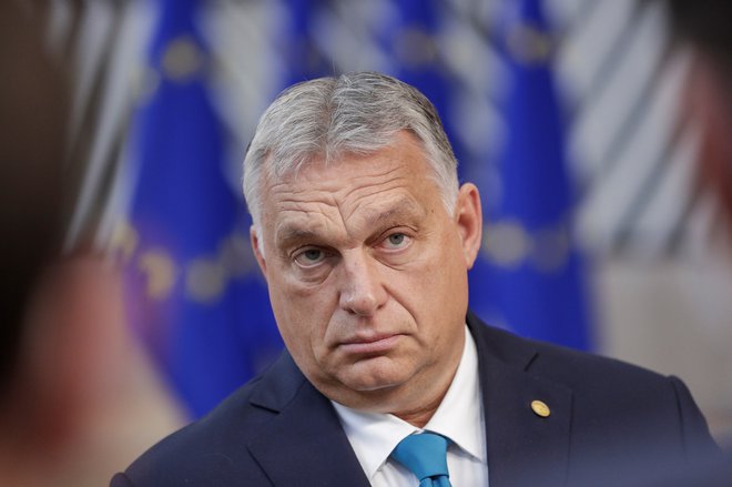 Evropske institucije po besedah madžarskega premiera Viktorja Orbána poskušajo obiti pravice nacionalnih parlamentov in vlad. FOTO: Olivier Hoslet/Reuters
