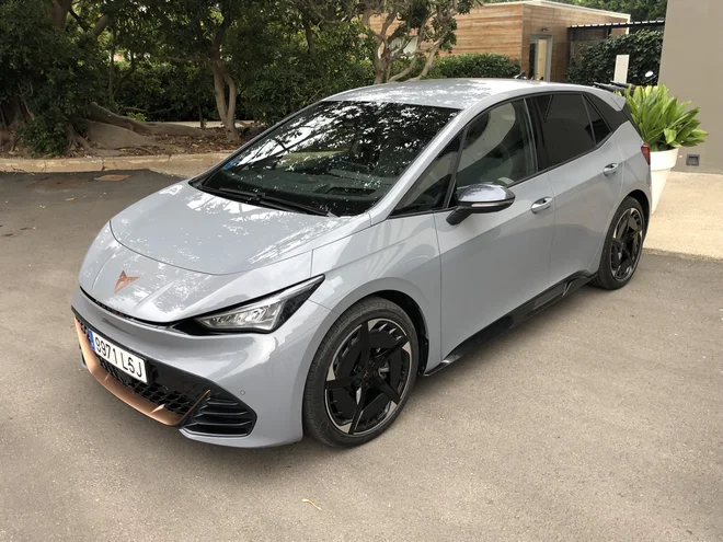 Cupra born prihaja k nam prihodnje leto. FOTO: Aljaž Vrabec
