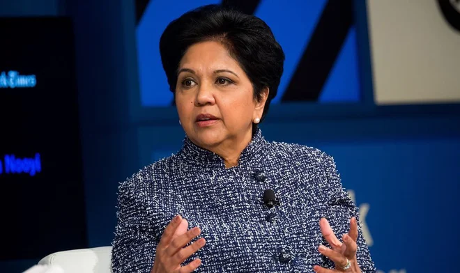 Indra Nooyi je PepsiCo vodila kar 24 le. FOTO: Bloomberg

