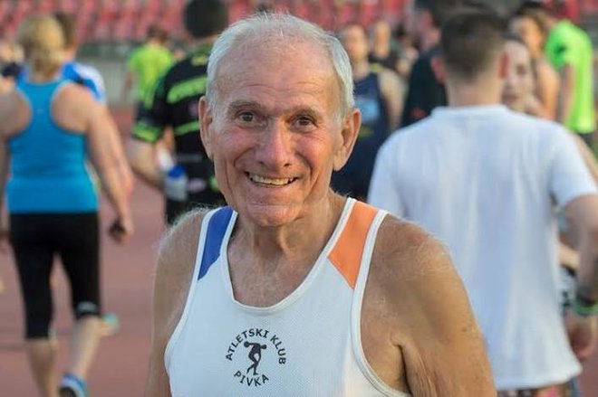 Pri 78 letih vse pogosteje sliši, da je najstarejši udeleženec maratona. FOTO: osebni arhiv
