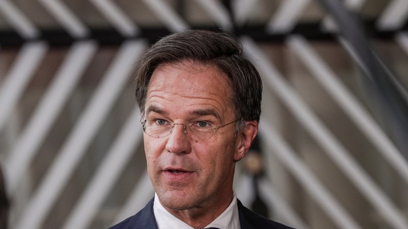 Fotografija: Nizozemska prispeva največ per capita v evropski proračun, premier Mark Rutte običajno pove stvari zelo neposredno. FOTO: Olivier Hoslet/Reuters
