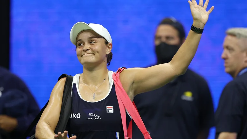 Fotografija: Po porazu z domačinko Shelby Rogers je Ashleigh Barty (na fotografiji) presenetljivo hitro morala zapustiti New York. FOTO: Elsa/AFP