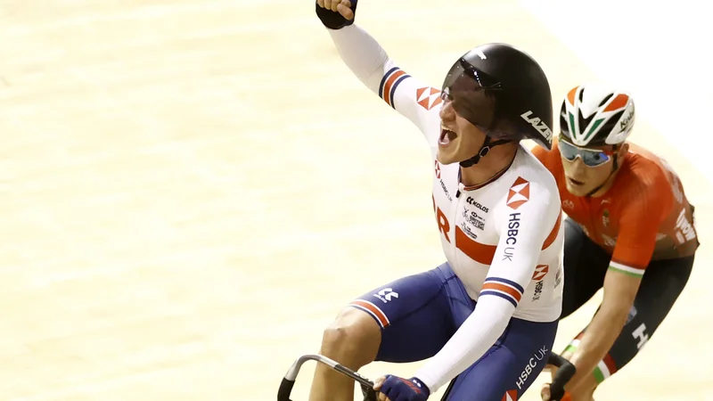 Fotografija: Ethan Hayter je novi kralj Omniuma. FOTO: Christian Hartmann Reuters