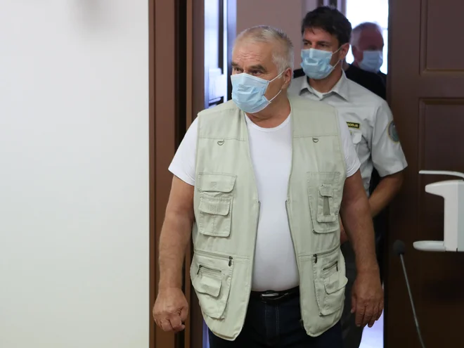 Ivan Sebanc ob aretaciji: &raquo;Žal mi je, ker dejanja nisem dokončal&laquo;. FOTO: Dejan Javornik
