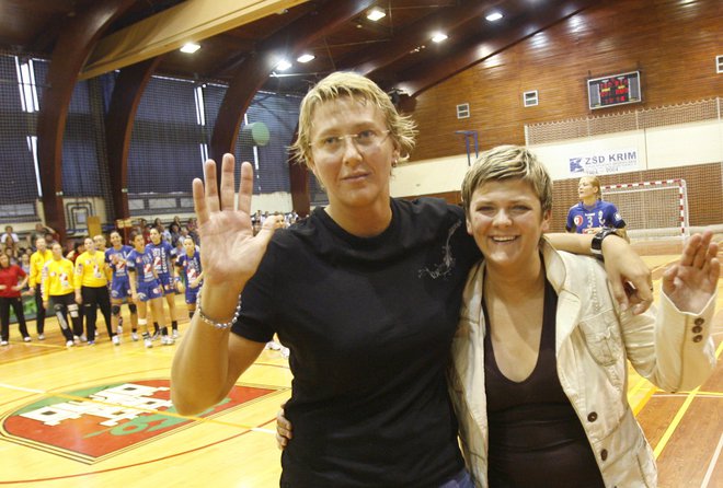 Nataša Derepasko (levo) je kariero končala leta 2008 in se posvetila trenerskemu delu. FOTO: Jure Eržen
