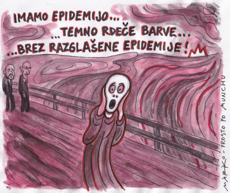 Fotografija: KARIKATURA: Marko Kočevar