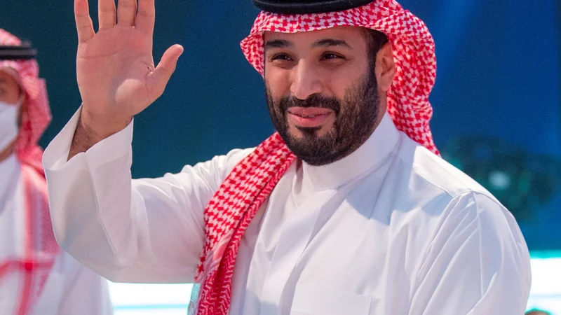 Fotografija: Princ Mohammed bin Salman je najbogatejši lastnik nogometnega kluba. FOTO: Reuters