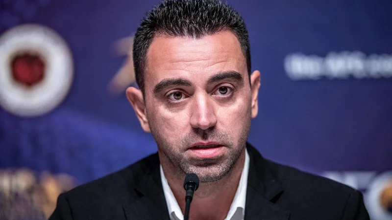 Fotografija: Xavi je na štadion Camp Nou kot igralec članskega moštva med letoma 1998 in 2015 osvojil 27 trofej. Foto Philip Fong/AFP