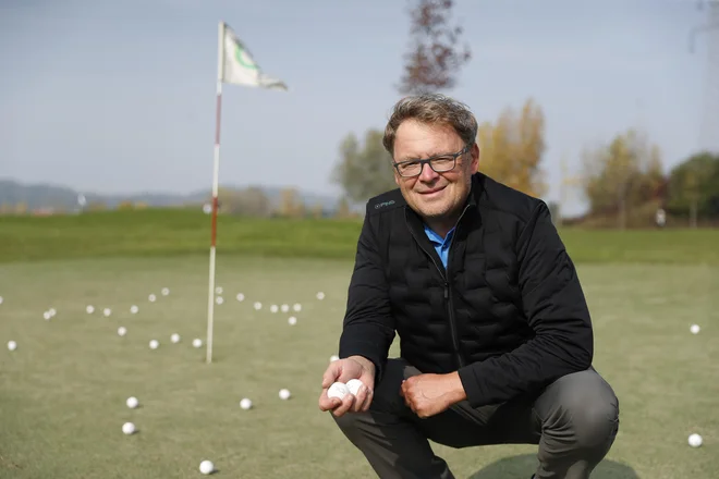 Matjaž Car je prvi mož GK Racman, selektor mladinske reprezentance in član strokovnega sveta Golf zveze Slovenije. FOTO: Leon Vidic/Delo