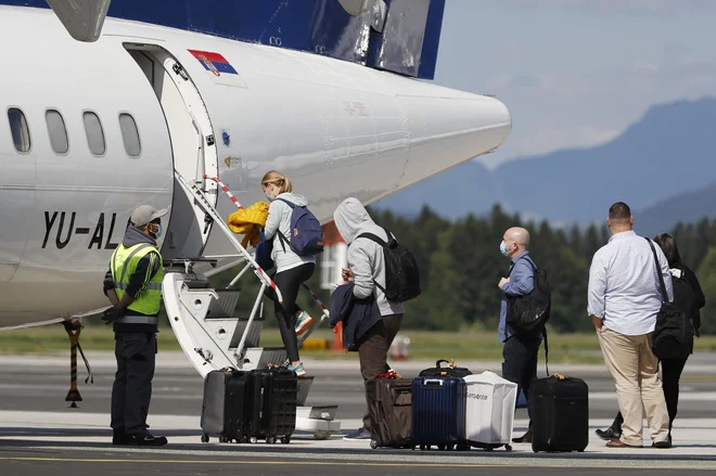 Fraport Slovenija si po epidemiji prizadeva za obnovitev in krepitev mreže poletov z ljubljanskega letališča. FOTO: Leon Vidic/Delo
