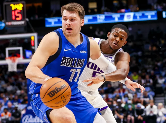 Luka Dončić se je s soigralci iz Dallasa vrnil na zmagoviti tir. FOTO:&nbsp;Kevin Jairaj/USA&nbsp;Today Sports
