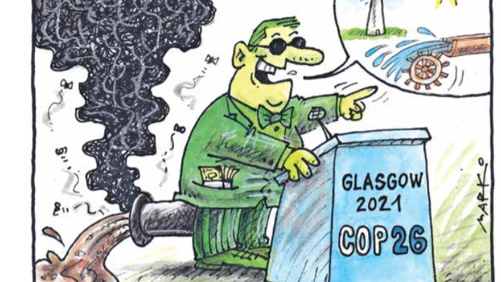 Fotografija: Karikatura: Marko Kočevar