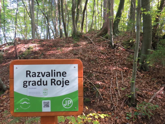 V gradu Roje se je nekoč odvijala zgodba o Juriju Kozjaku. FOTO: Bojan Rajšek/Delo
