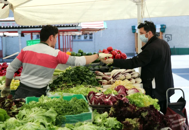 Eden od dogodkov festivala November Gourmet Ljubljana bo obisk ljubljanske tržnice z vodnikom. Do sobote ob 9. uri.

FoOTO: Marko Feist/Slovenske novice
