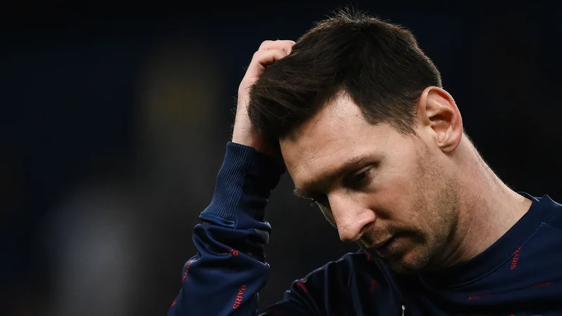 Fotografija: Lionel Messi bo jutri izpustil gostovanje v Nemčiji. FOTO: Franck Fife/AFP