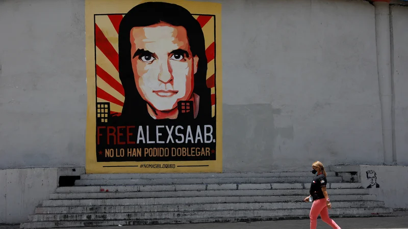 Fotografija: Sojenje Alexu Saabu na Floridi je eden od največjih udarcev za Madurov režim v zadnjih letih. FOTO: Leonardo Fernandez Viloria/Reuters
