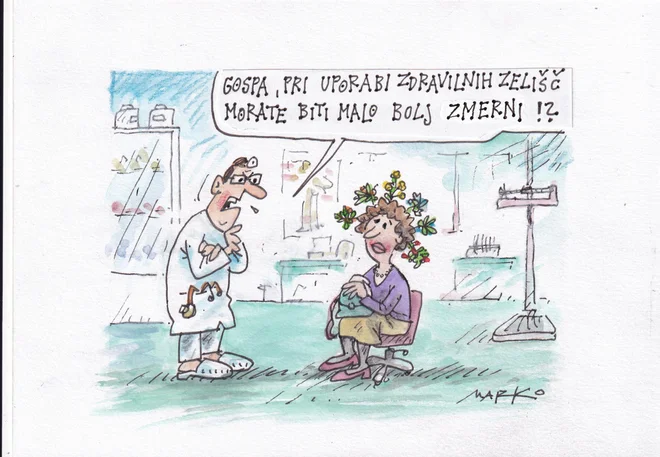 Karikatura: Marko Kočevar
