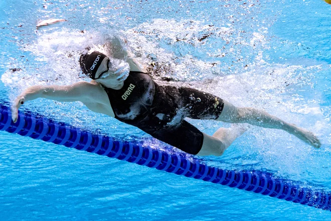 Katja Fain (na fotografiji) je bila prepočasna za finale. FOTO: Francois-Xavier Marit/AFP
