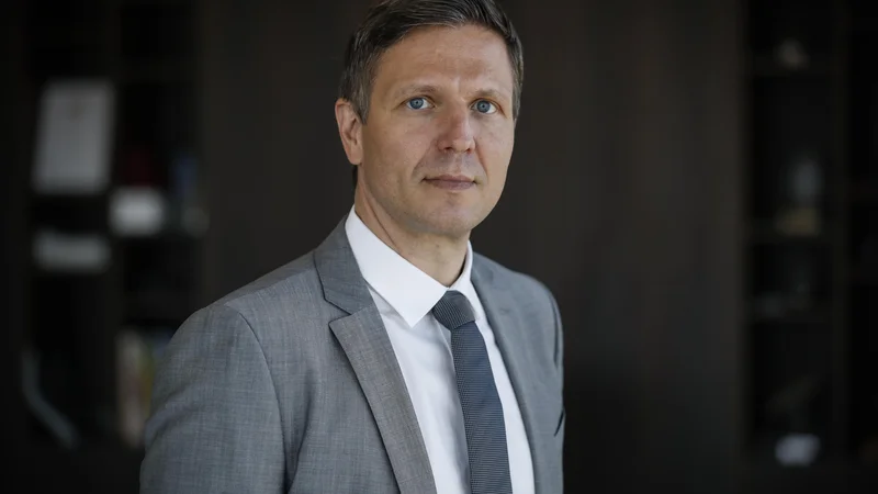 Fotografija: Digitalno središče Slovenije je uresničilo svoje poslanstvo, poudarja Damjan Kralj, izvršni direktor družbe BTC. FOTO: Uroš Hočevar/Delo