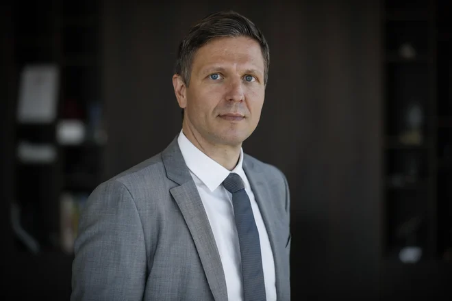 Digitalno središče Slovenije je uresničilo svoje poslanstvo, poudarja Damjan Kralj, izvršni direktor družbe BTC. FOTO: Uroš Hočevar/Delo
