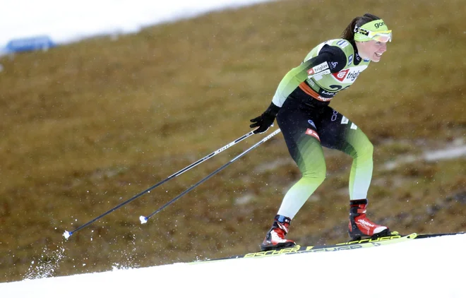 Slovenija, Planica, 21.12.2019. Vesna Fabjan na tekmi svetovnega pokala v smučarskih tekih. FOTO: Roman Šipić
