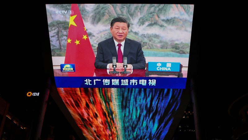 Fotografija: Xi Jinping, državni in partijski voditelj, že 21 mesecev ni zapustil Kitajske. FOTO: Thomas Peter/Reuters
