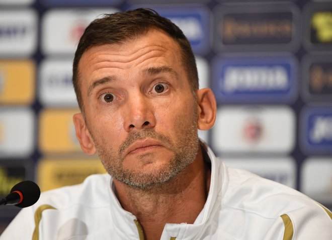 Andreja Ševčenka le še Genoa uradno ni potrdila za novega trenerja kluba iz Ligurije. FOTO: Sergei Supinskij/AFP
