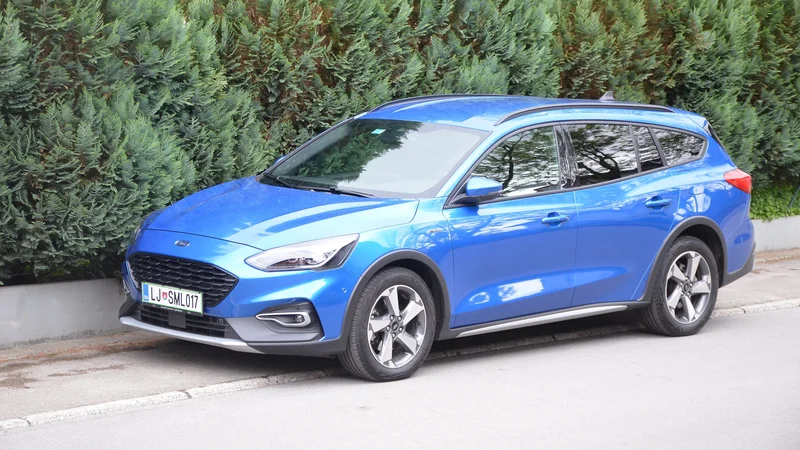 Fotografija: Ford focus je tako kot še kateri model te znamke dosegljiv tudi v bolj robustni opravi active. FOTO: Gašper Boncelj