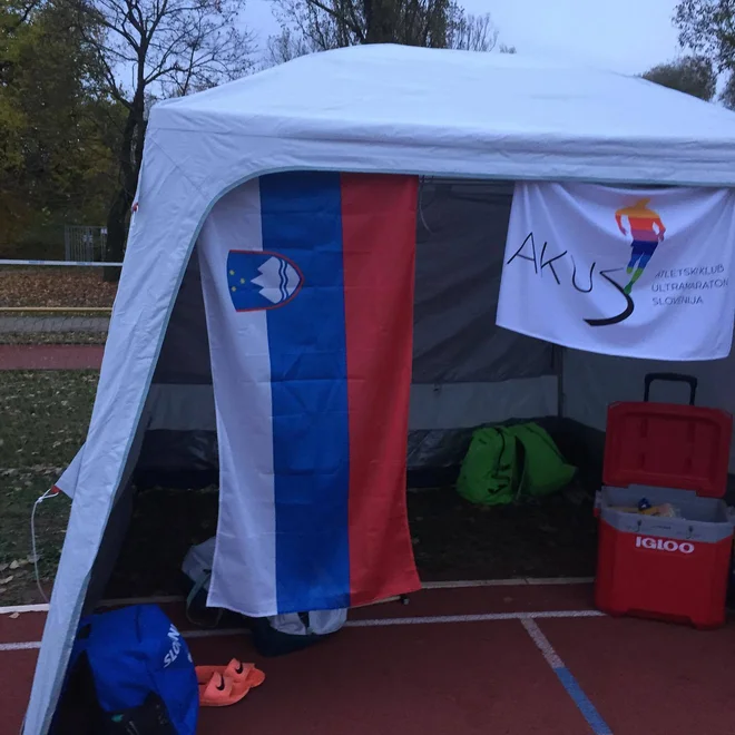 Slovenska baza v Zagrebu. FOTO: AKUS
