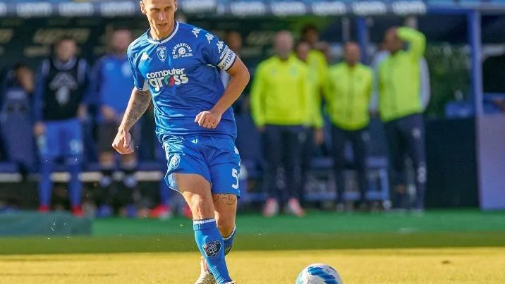 Fotografija: Najodmevnejši rezultat je Leu Štulcu in soigralcem uspel avgusta, ko so v Torinu z 1:0 premagali Juventus. Slovenski reprezentant je takrat opravljal tudi naloge kapetana. FOTO: Juri Autovino/Empolifc.com