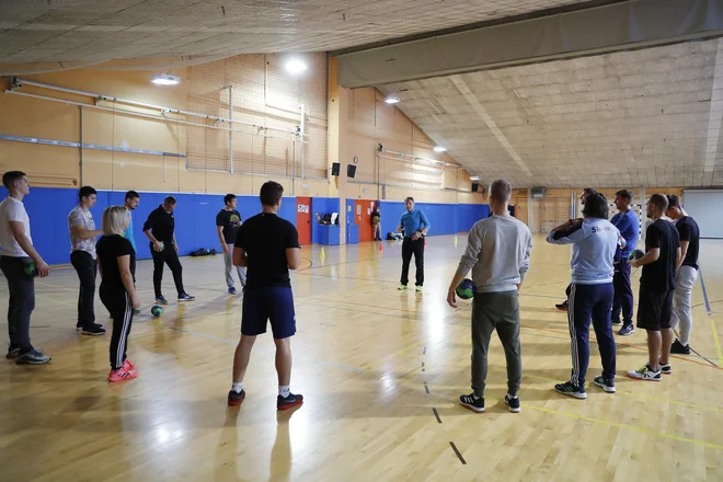 Tečajniki projekta Usposabljanje strokovnih delavcev v športu. FOTO: Leon Vidic
