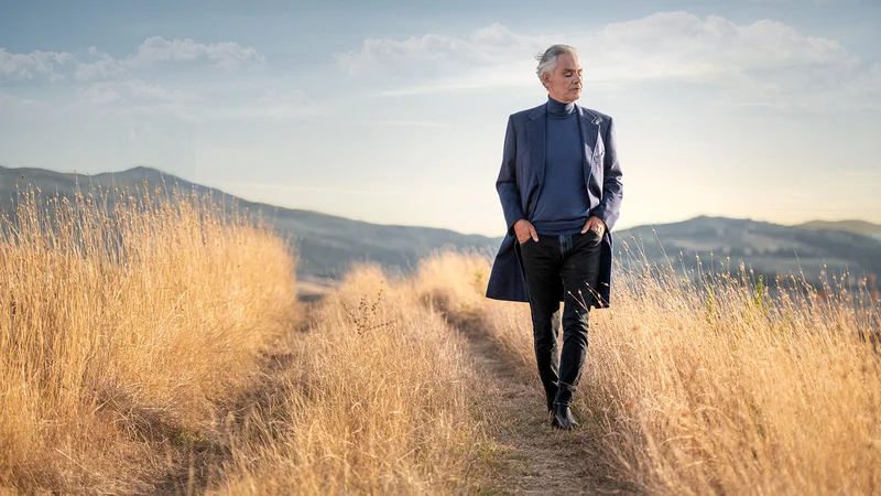 Fotografija: Andrea Bocelli bo v Ljubljani pel prihodnje leto. FOTO: Giovanni de Sandre
