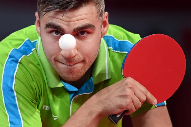 Darko Jorgić je odlično odprl turnir v Laškem. FOTO: Jung Yeon-je/AFP