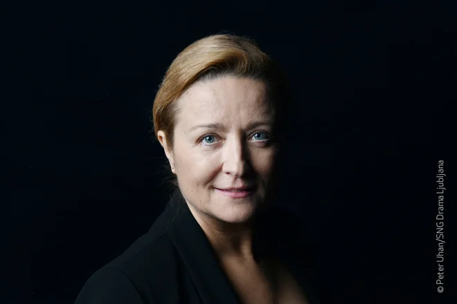 Nataša Barbara Gračner je članica ljubljanske Drame od leta 1998 in že vse od takrat jim obljubljajo prenovo. FOTO: Peter Uhan
