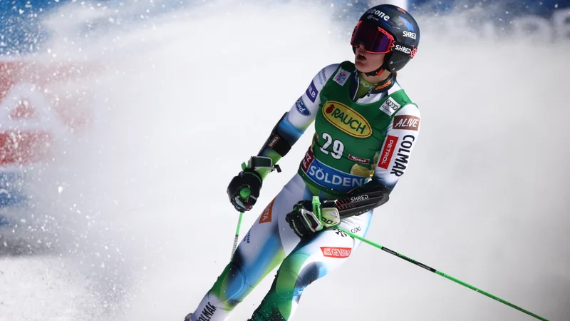 Fotografija: Andreja Slokar je že ob uvodu v sezono napovedala boj za še tesnejši stik z elito kot v prejšnji zimi. FOTO: Lisi Niesner/Reuters