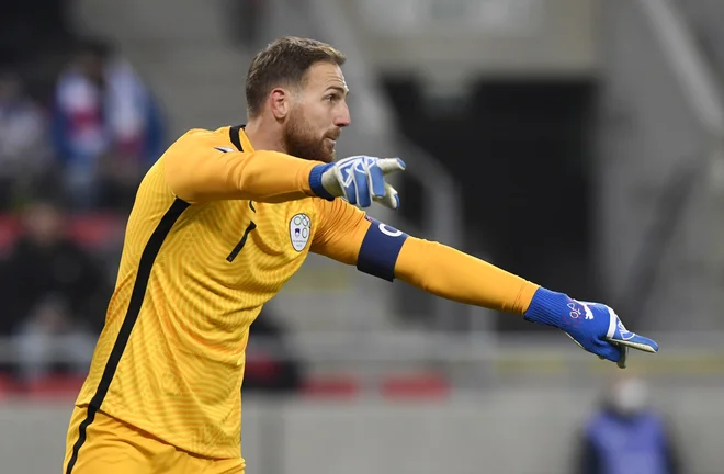 Jan Oblak verjame v to reprezentanco. FOTO: Radovan Stoklasa/ Reuters
