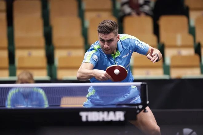 Darko Jorgić je bil v Laškem edini Evropejec v elitnem polfinalu. FOTO: NTK Krka
