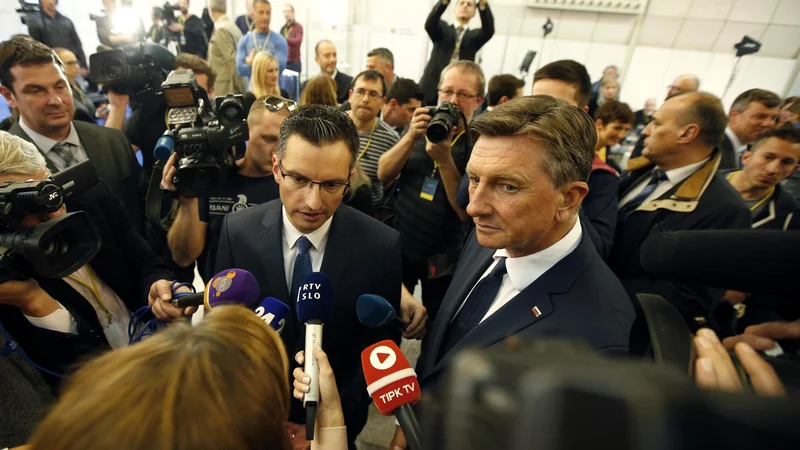 Fotografija: Ali se bo Marjan Šarec odločil za ponovno kandidaturo za predsednika republike, bo znano po parlamentarnih volitvah. FOTO: Matej Družnik/Delo
