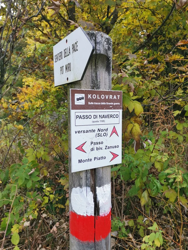 Pot, ki povezuje dediščino 1. svetovne vojne od Alp do Jadrana, je vpisana na Unescov poskusni seznam svetovne dediščine. FOTO: Anja Intihar/Delo
