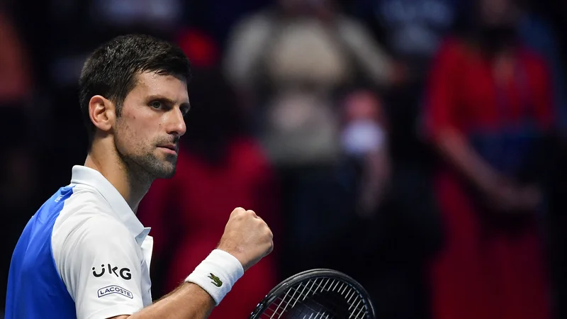 Fotografija: Novak Đoković se je tudi v Torinu moral braniti pred očitki. FOTO: Marco Bertorello/AFP