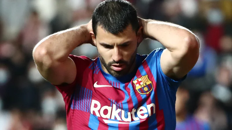 Fotografija: Sergio Agüero bo zapustil nogometne zelenice. FOTO: Sergio Perez/Reuters